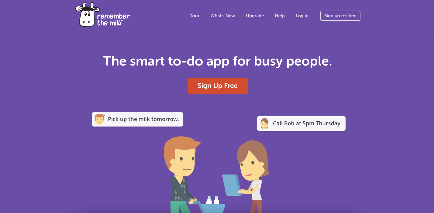 remember the milk time management software