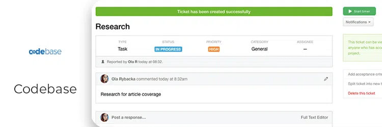 codebase chrome plugin