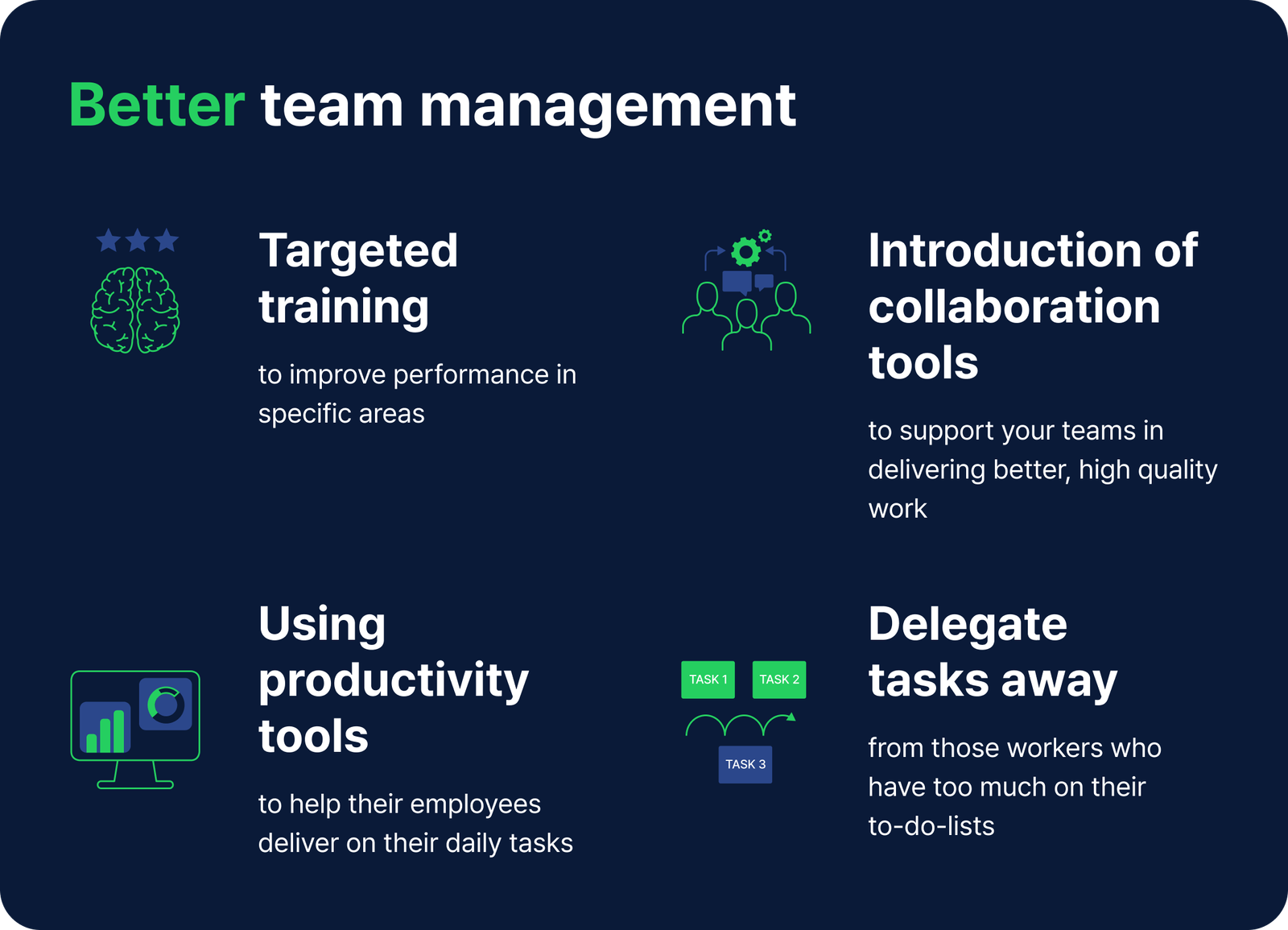 better team management principles