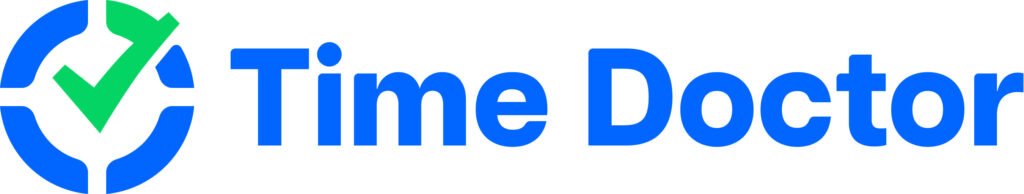 a time doctor logo for. blog post about what is timedoctor