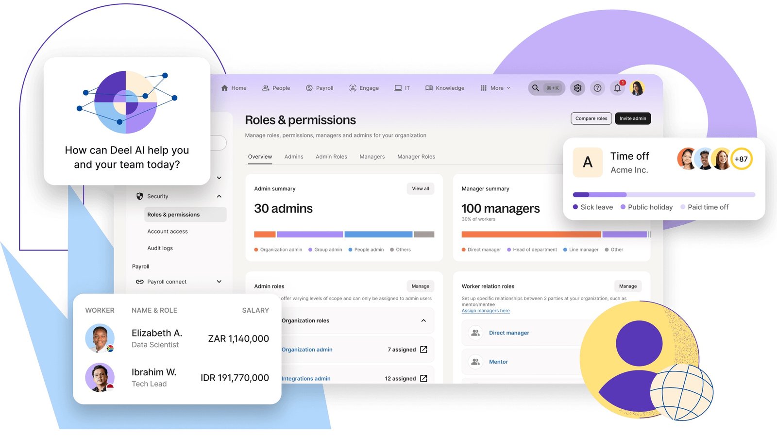 what is deel screenshot