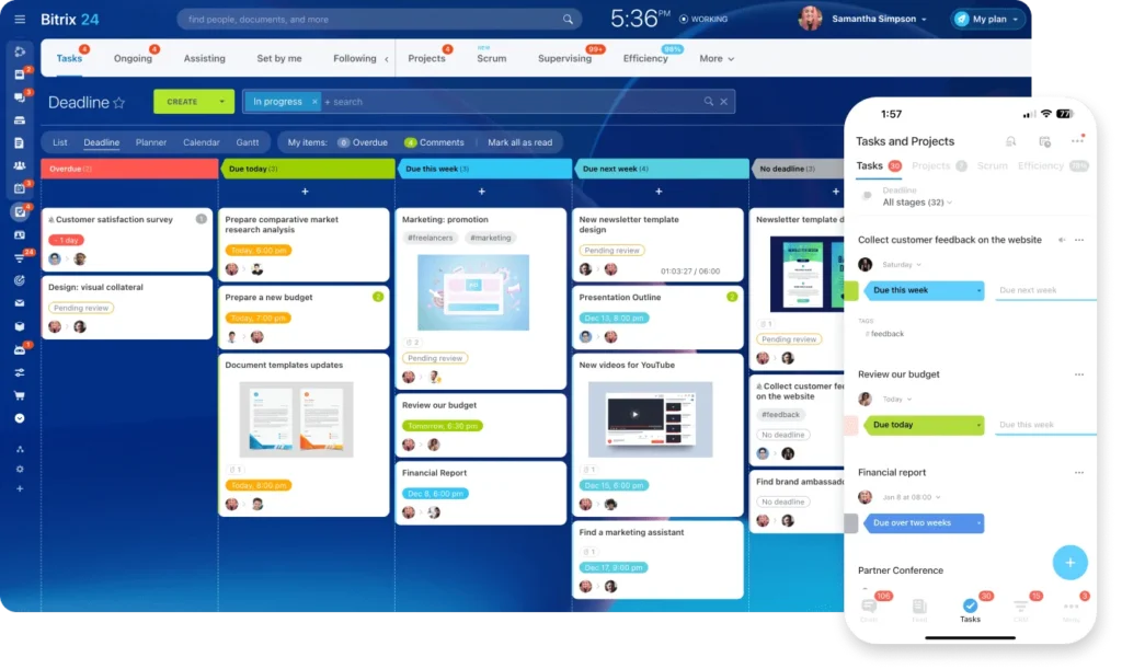 bitrix24 dla dużych organizacji